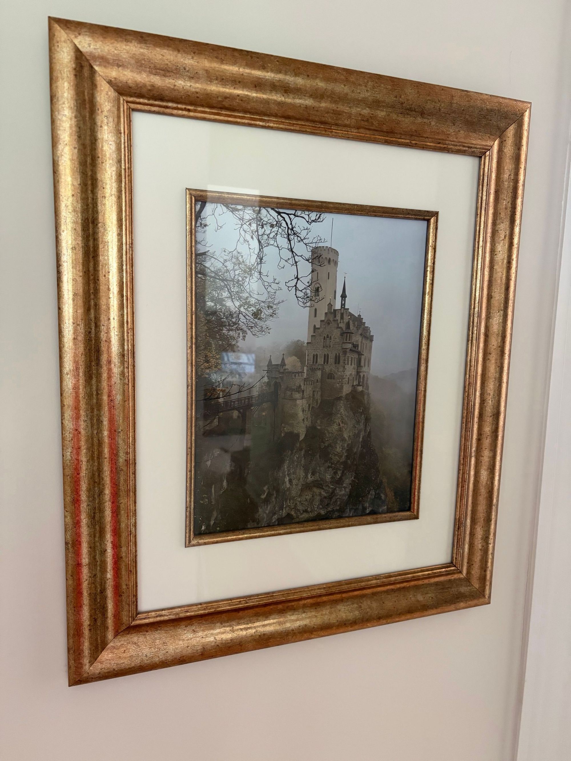 Framed Print of Lichtenstein Castle