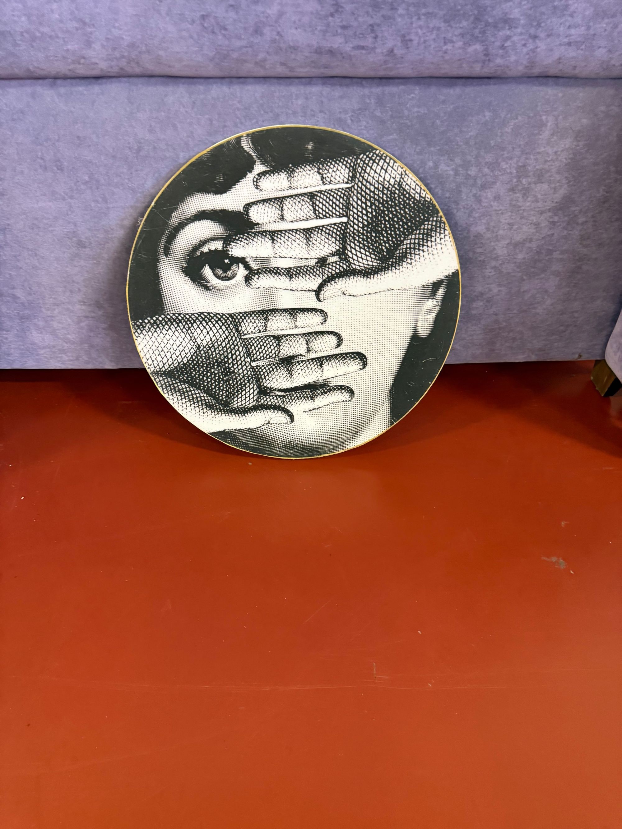 Fornasetti 'Tema e Variazioni' Decorative Plate