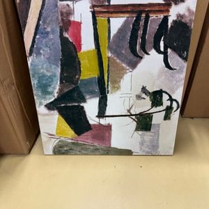 Abstract Landscape Painting by Fernand Léger