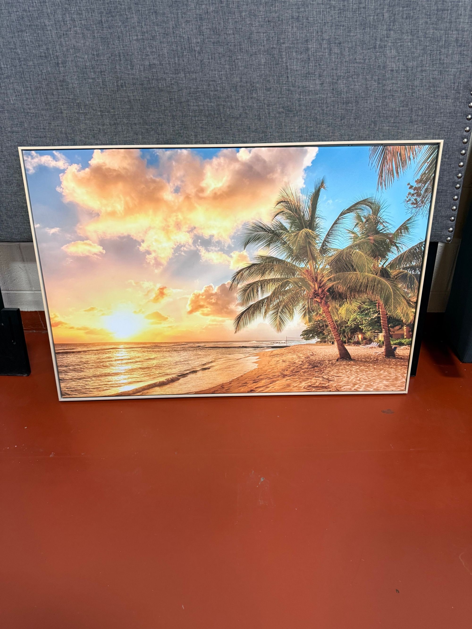 Lanikai Beach Sunset Canvas Art Print