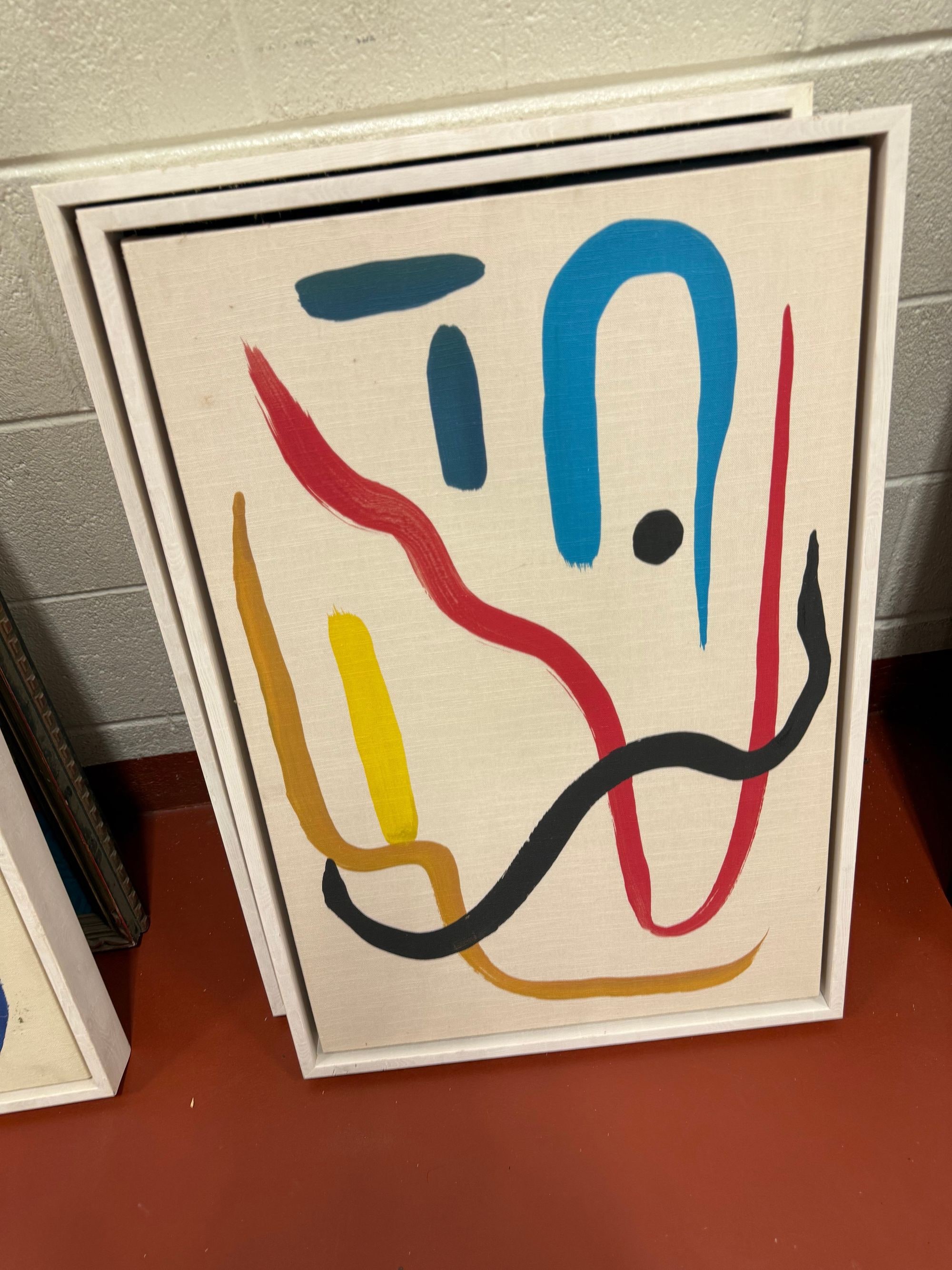 Abstract Painting in the style of Joan Miró